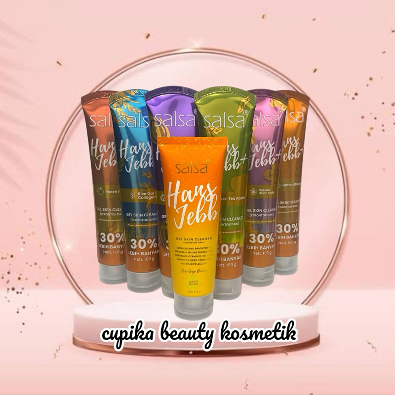 SALSA hans jebb gel skin cleaner perontok daki mencerahkan dalam sekali pakai