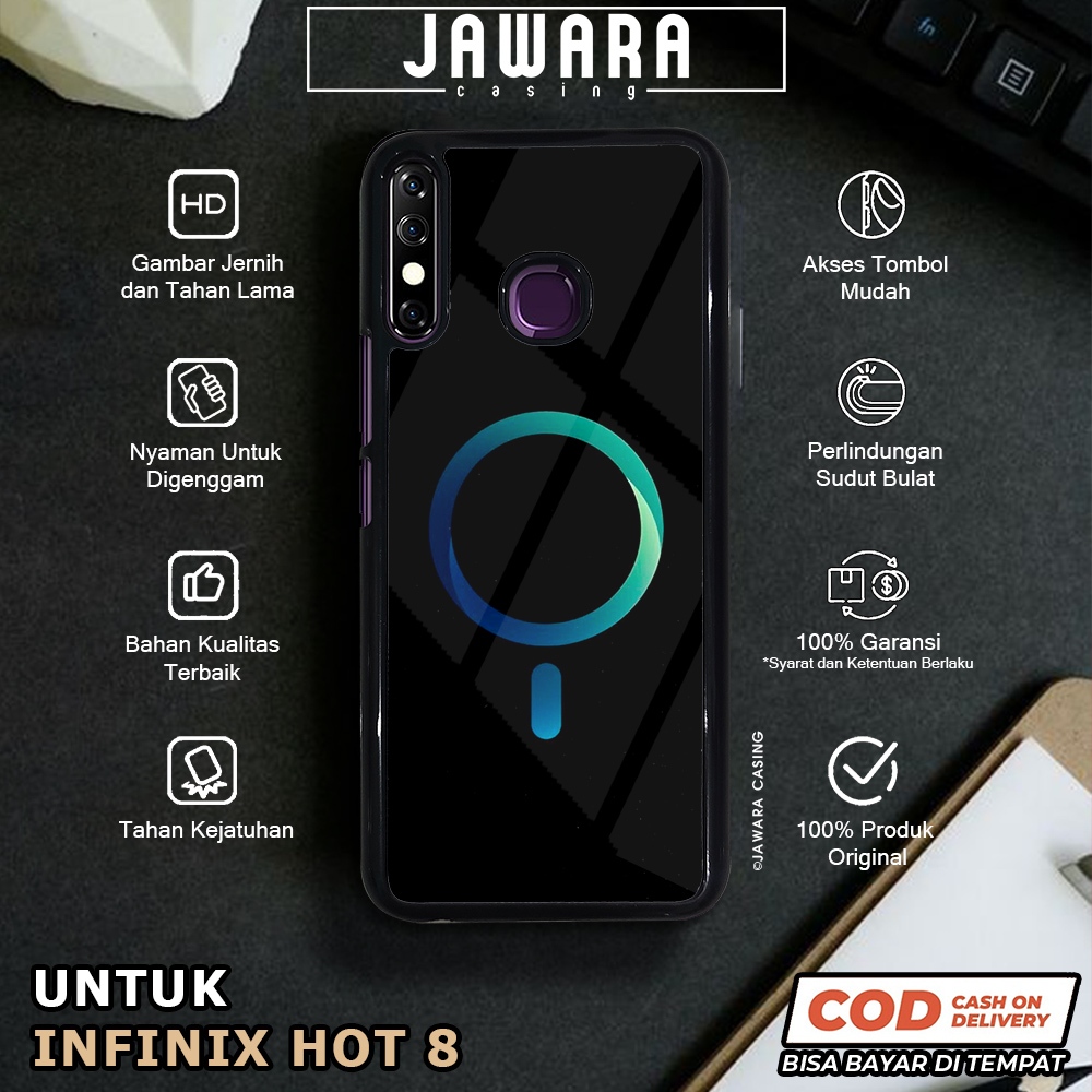 Case Infinix Hot 8 Casing Infinix Hot 8 [MAGS] Premium Case Glossy Case Hp Infinix Jawara Casing Hp 
