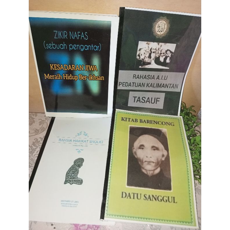 Promo khusus 4 kitab Rahasia AIU, Barencong original, Rahasia hakikat sholat, Dzikir Nafas(Kesadaran