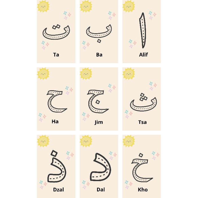 FlashCard Hijaiyah > FlashCard Edukasi > Mainan Anak