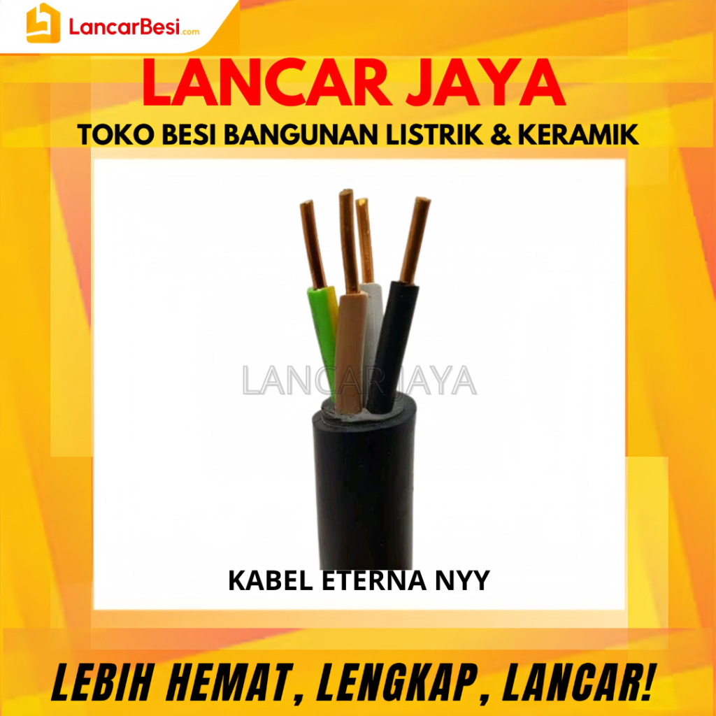 Kabel Eterna NYY 1 Meter 4x120