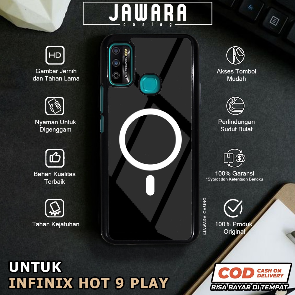 Case Infinix Hot 9 Play Casing Infinix Hot 9 Play [MAGS] Premium Case Glossy Case Hp Infinix Jawara 