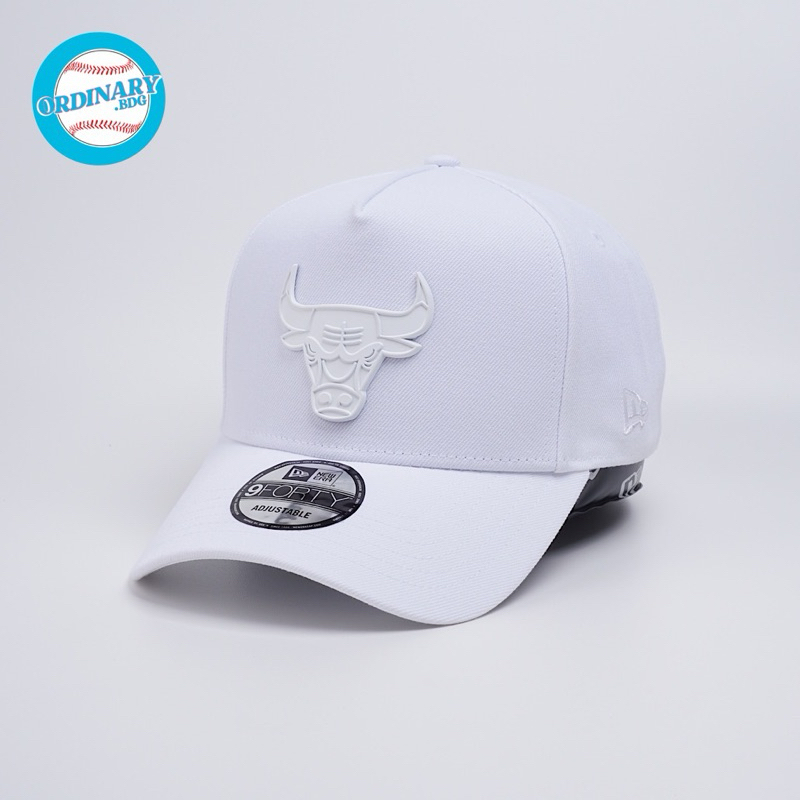 Topi New Era Original Chicago Bulls Metal White