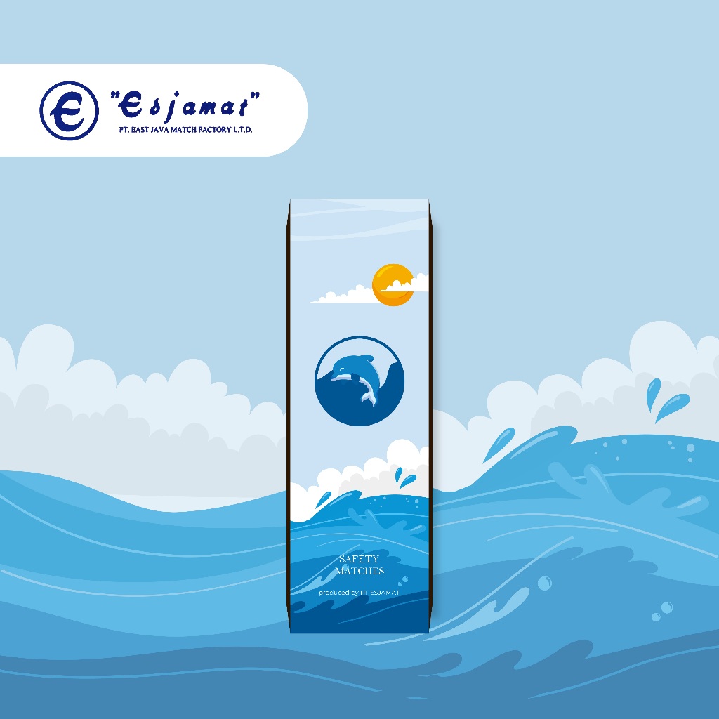 Korek Api Kayu Panjang - Dolphin