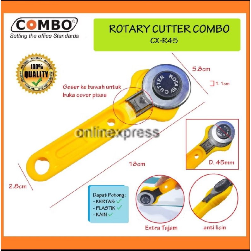 

Rotary Cutter / Pisau Putar CX-R45
