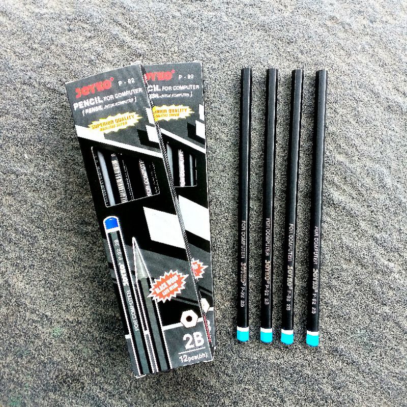 

Pensil Joyko 2B P-92 Hitam ( 12 Pcs ) [ Original ]