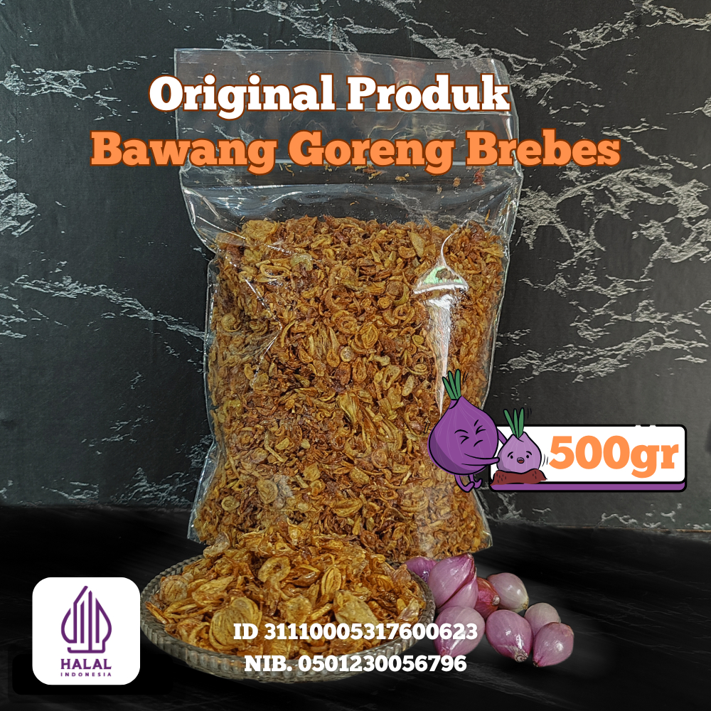 

Bawang Goreng Brebes 500gr - Eca Bawang