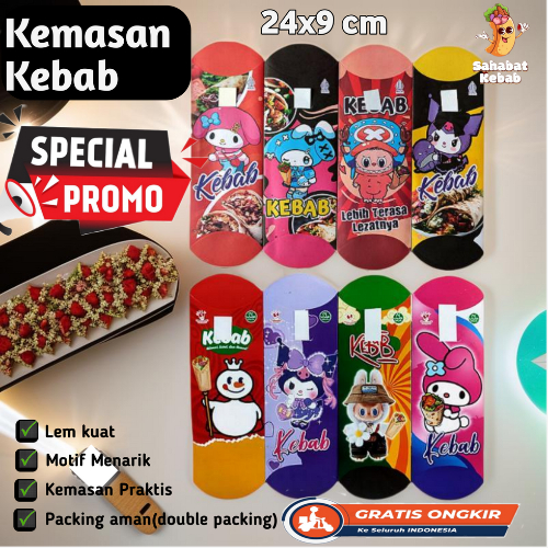 Kemasan Kebab  Dus Kebab  Box Kebab  Wadah Kebab  Kantong Kebab  Tempat Kebab Dus Kemasan Kebab  Kot