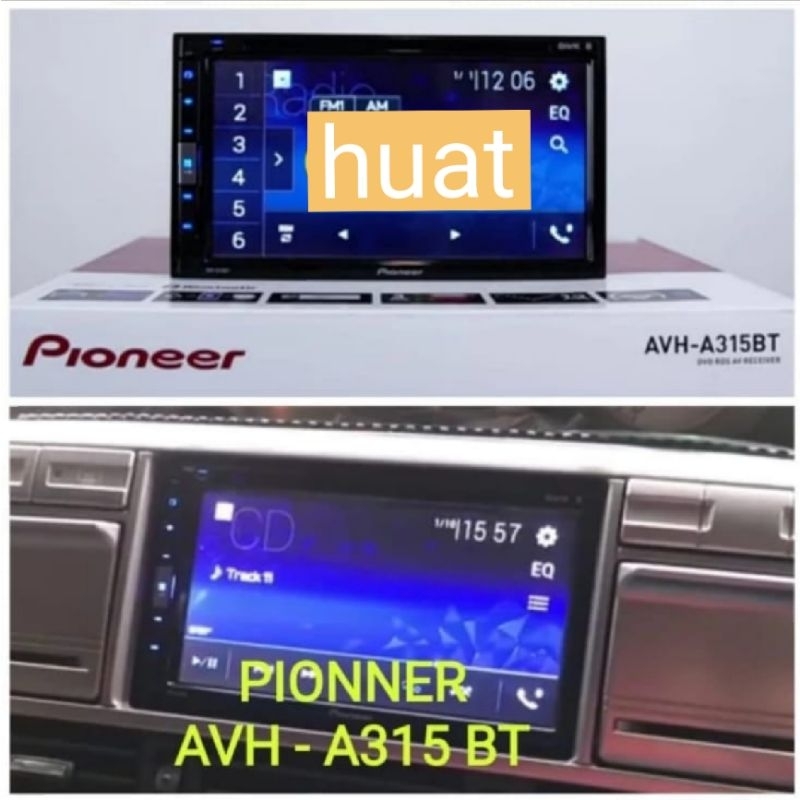 anti gores head unit pionner AVH A315 BT