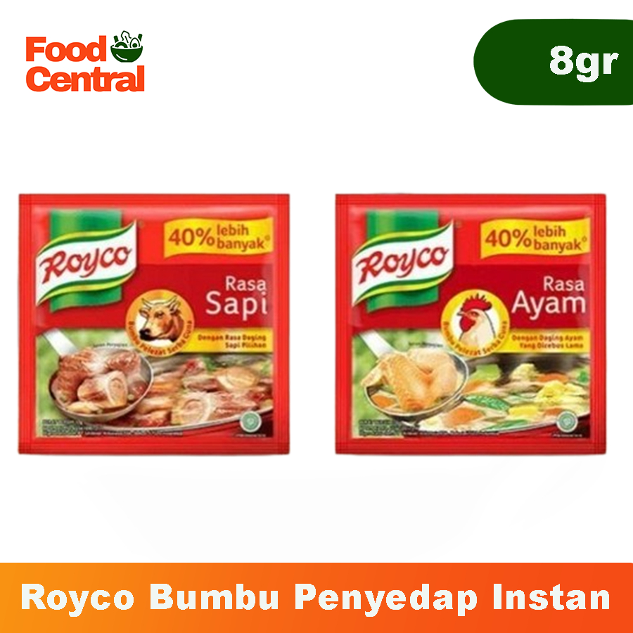 

[INSTAN] Royco Bumbu Penyedap Instan 8gr