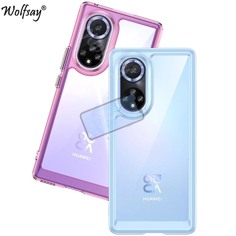 Huawei Nova 9 Case Rugged Shield Original Elegant Colorful Crystal Clear