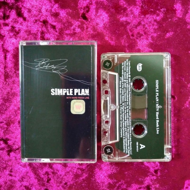 Kaset Simple Plan - MTV Hard Rock Live