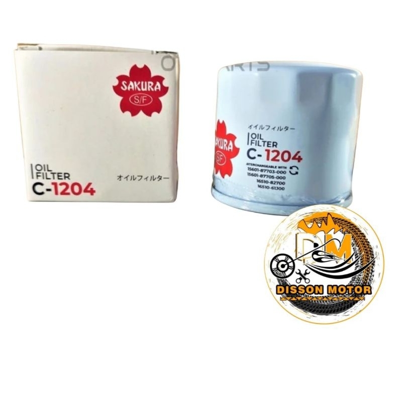 Filter Oli Suzuki Ertiga | Ignis | Karimun | Sakura C-1204