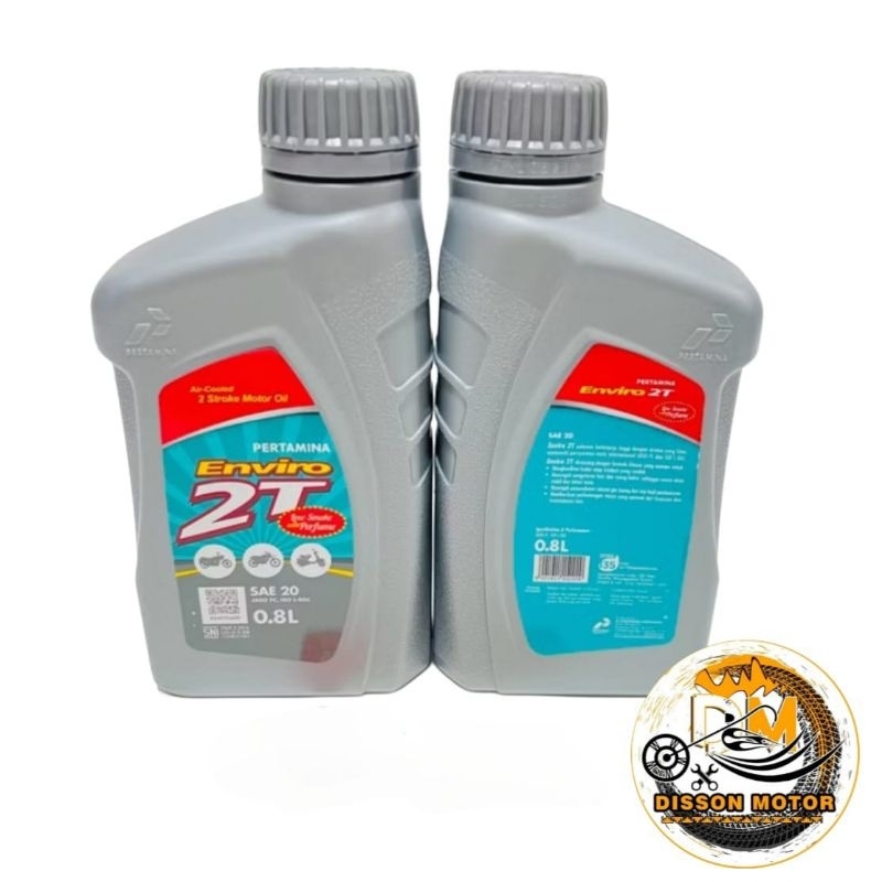 Enviro 2T Low Smoke SAE 20 0,8L Oli Samping Enviro | Oli Campur