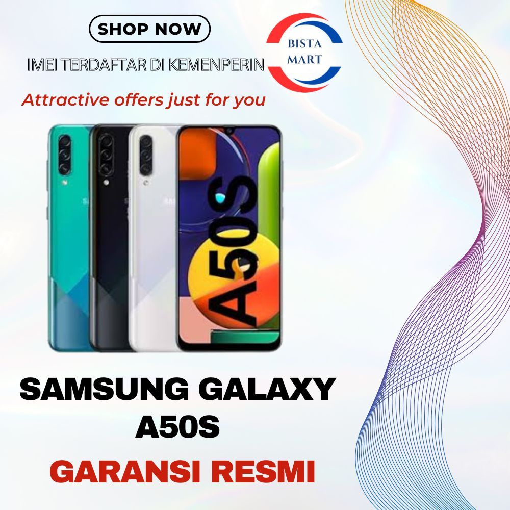 Samsung Galaxy A50s 4gb/64gb 4/64 A 50s 6gb/128gb A50 s 6/128 Resmi