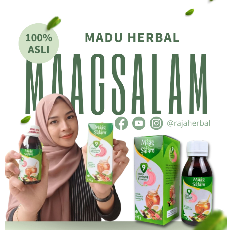 Bye Maag & Asam Lambung MADU LAMBUNG Atasi Maag & Asam Lambung dengan MADU MAAG SALAM ORIGINAL