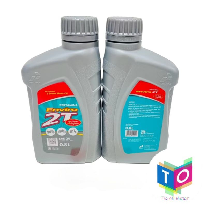 Enviro 2T Low Smoke SAE 20 0,8L Oli Samping Enviro