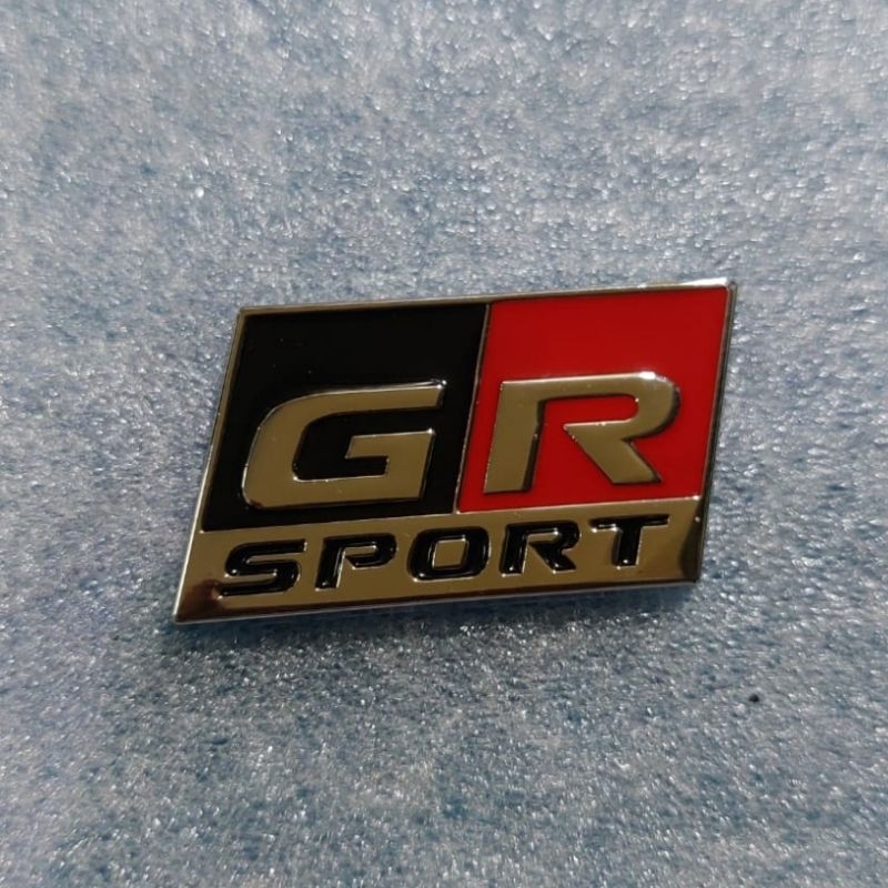 LOGO GR SPORT EMBLEM GR SPORT FORTUNER INNOVA AVANZA RUSH DLL