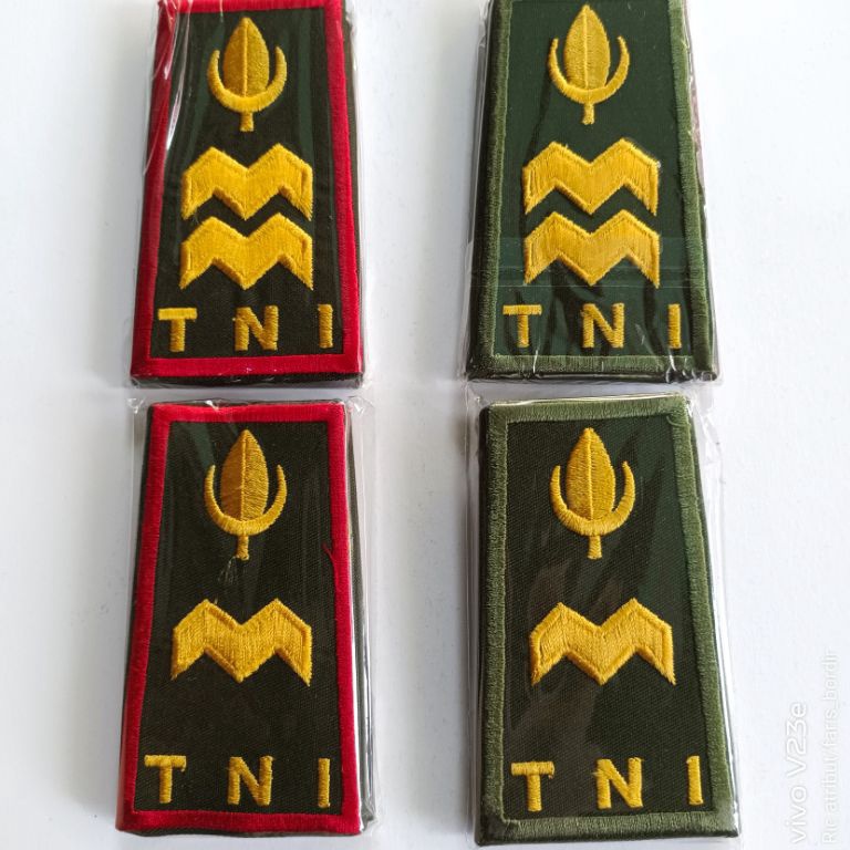 KODE Y2Y pangkat PDH PELDA PELTU JATAH TNI AD termurah