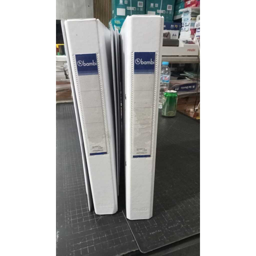 

Bantex dan bambi Insert Binder Ordner bekas f4 dan A4 2D-20mm A4 8512 White Murah