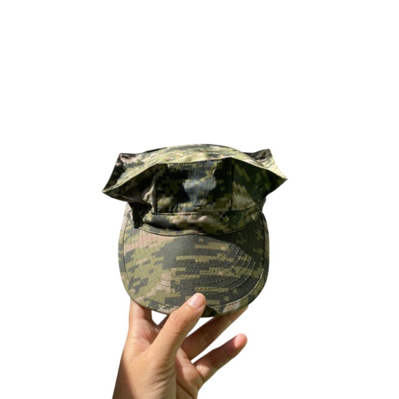 Okinawa Utility Working Cap Topi Army Loreng Digital Tiger Stripes Marines Korea (4)