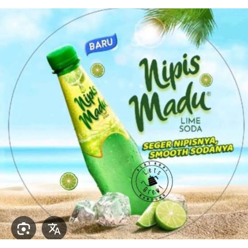 

MINUMAN NIPIS MADU LIME SODA 330ML/JERUK NIPIS BERSODA 330ML