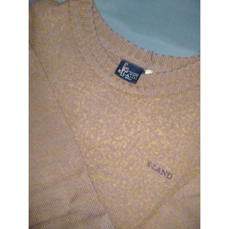 PRELOVED|| ELLA Fendi Sweater Rajut Kuningan