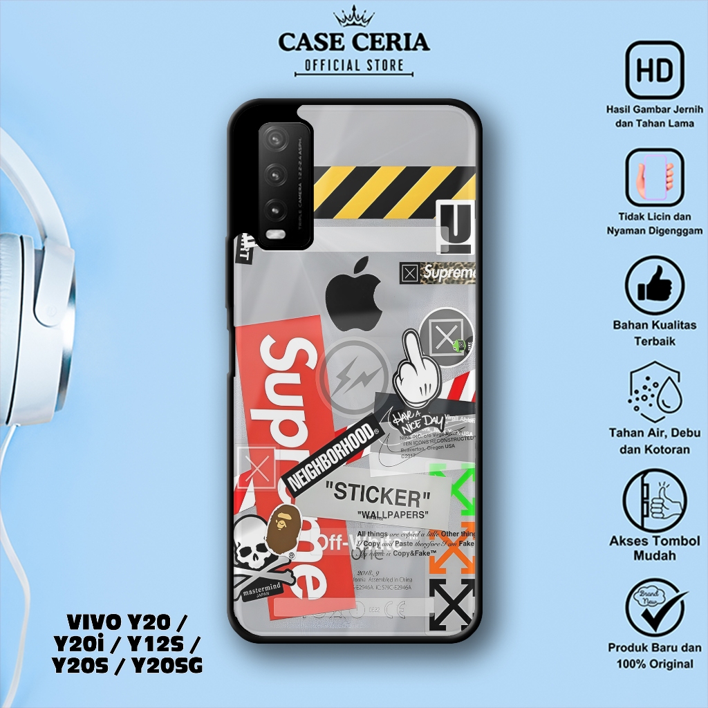 Case Vivo Y20/ Y20i/ Y12S/ Y20S/ Y20SG - Casing Vivo Y20 ( Aesthetic ) - Silikon Case – Kesing HP