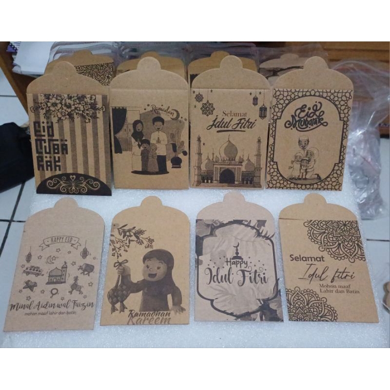 

Amplop Lebaran 2025 MEDIUM Craft (isi 10 pcs)