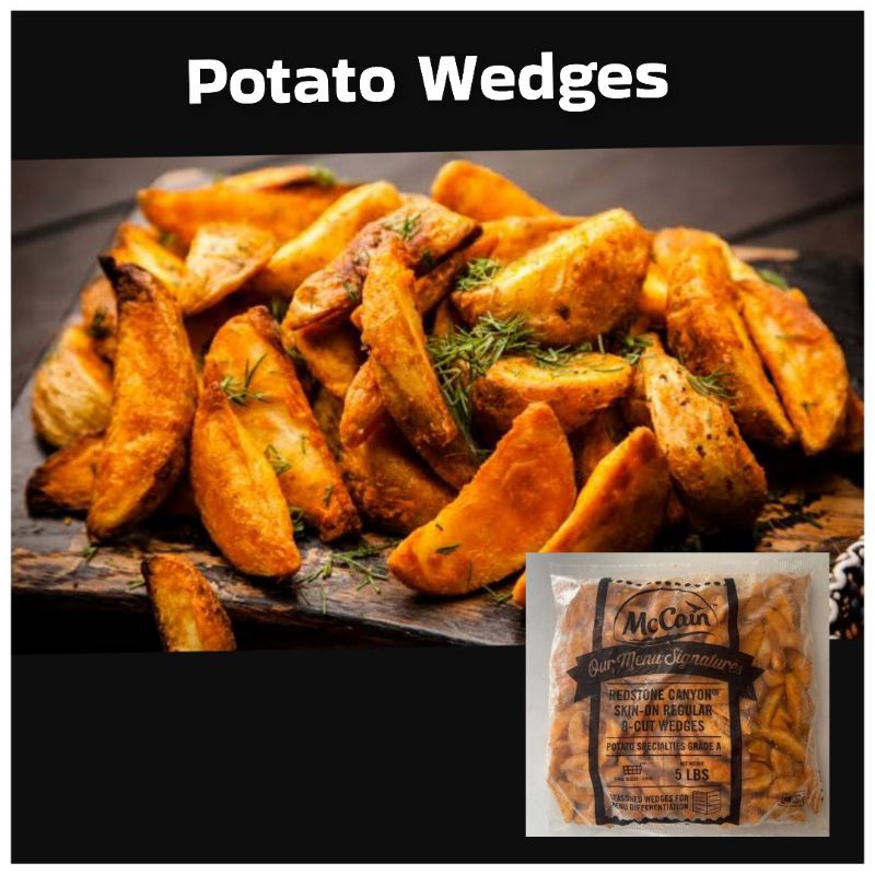 

McCain Premium Potato Wedges cut