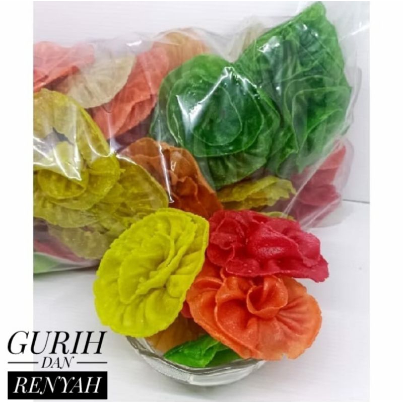 

Kerupuk dapros / kerupuk kembang Termurah Terlaris Isi 20pcs