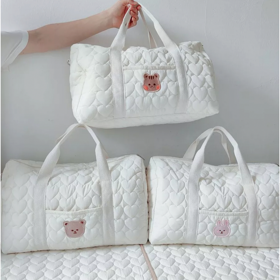 Apple Bebé - Korean Travel Bag BIG SIZE | Tas Penyimpanan Extra Large | Jumbo Size Tas Perlengkapan 