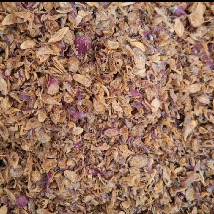 

(BM A) Bawang Goreng merah asli ,Kemasan1kg,gurih,enak