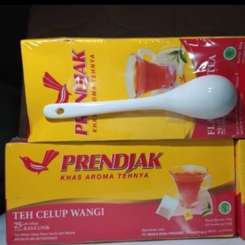 

PRENDJAK/Teh Celup Hitam Rasa Vanila 1 Kotak Isi 25 Kantong Teh