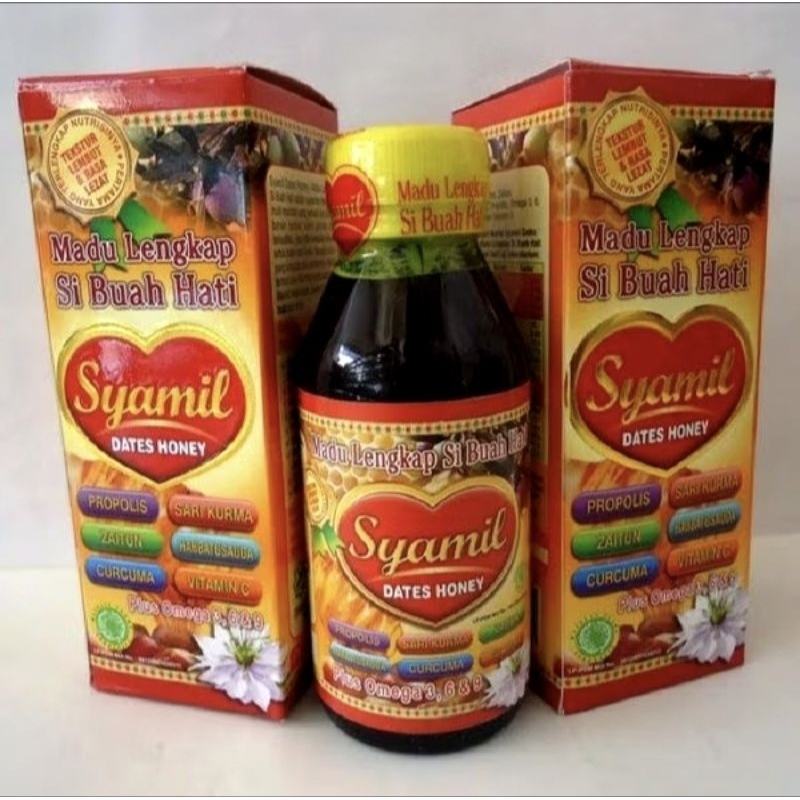 

Madu syamil Anak Buah Hati Dates Honey Original 125ml - Madu syamil untuk daya tahan tubuh Anak