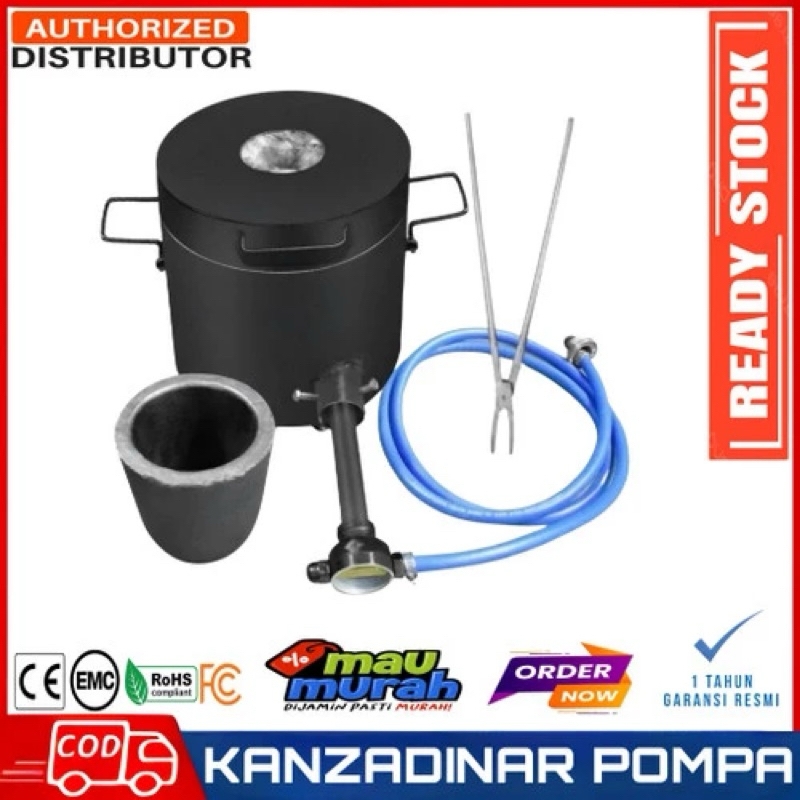 Melting Furnace Tin Silver Copper Aluminium Melting Gas Gold Melting Furnace 12 kg