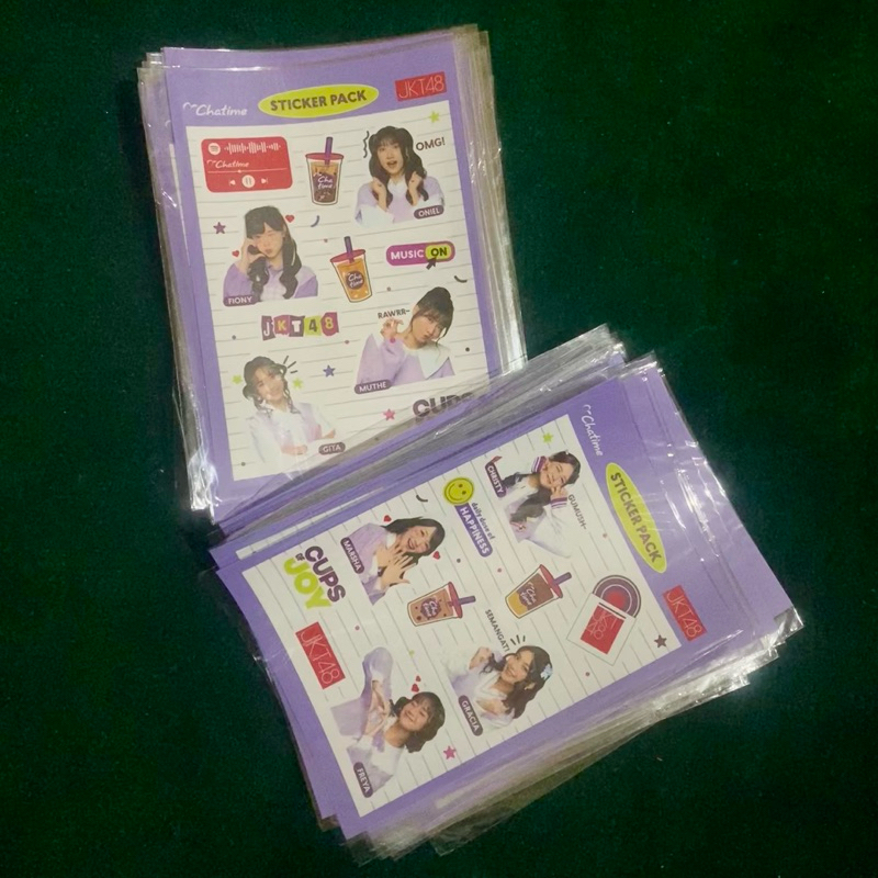 

Stiker Collab Chatime x JKT48