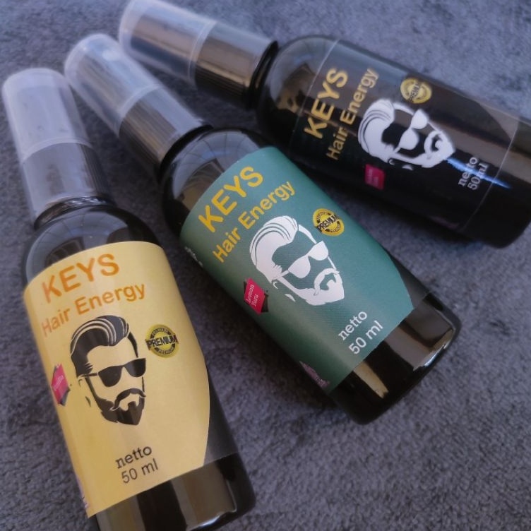 Hemat Terkini  Paket 3 botol Minyak Rambut Pria Spray Tahan Klimis Sepanjang Hari Minyak Kemiri Miny