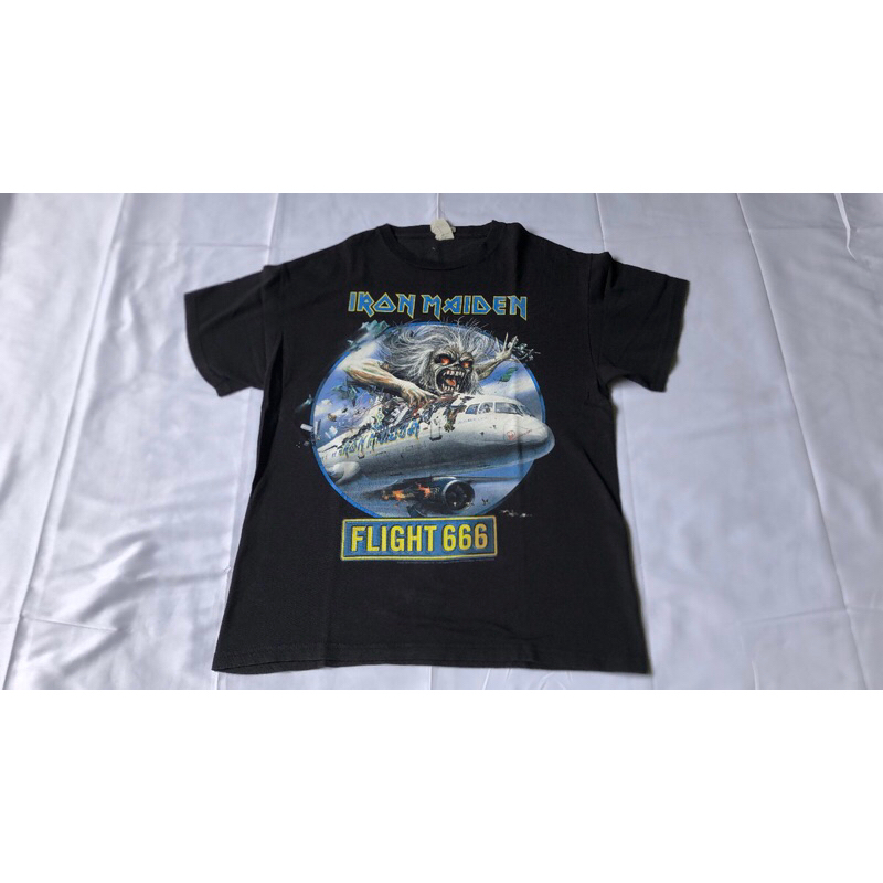 Kaos Band Iron Maiden Flight 666