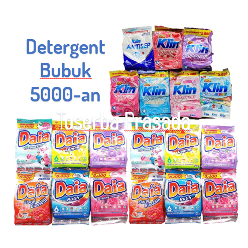 Daia 5000 - Soklin 5000 - Rinso 5000