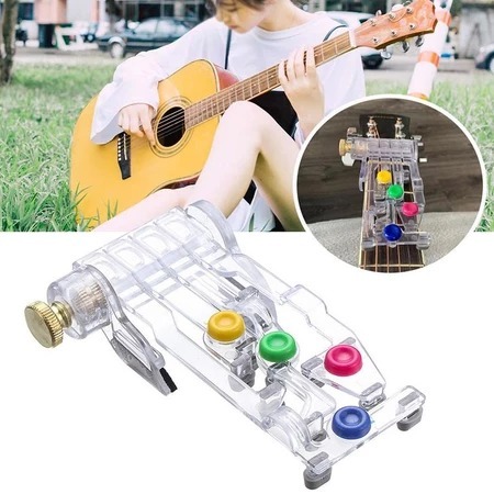 ✅Alat Pengajaran Chord Chord Buddy Guitar Assistant Gitar Auxiliary Artifact Guitar Teaching Aids Me
