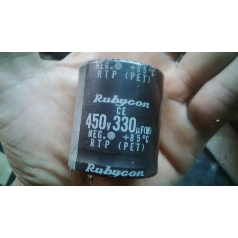 Elco 330uf/450v original cabutan