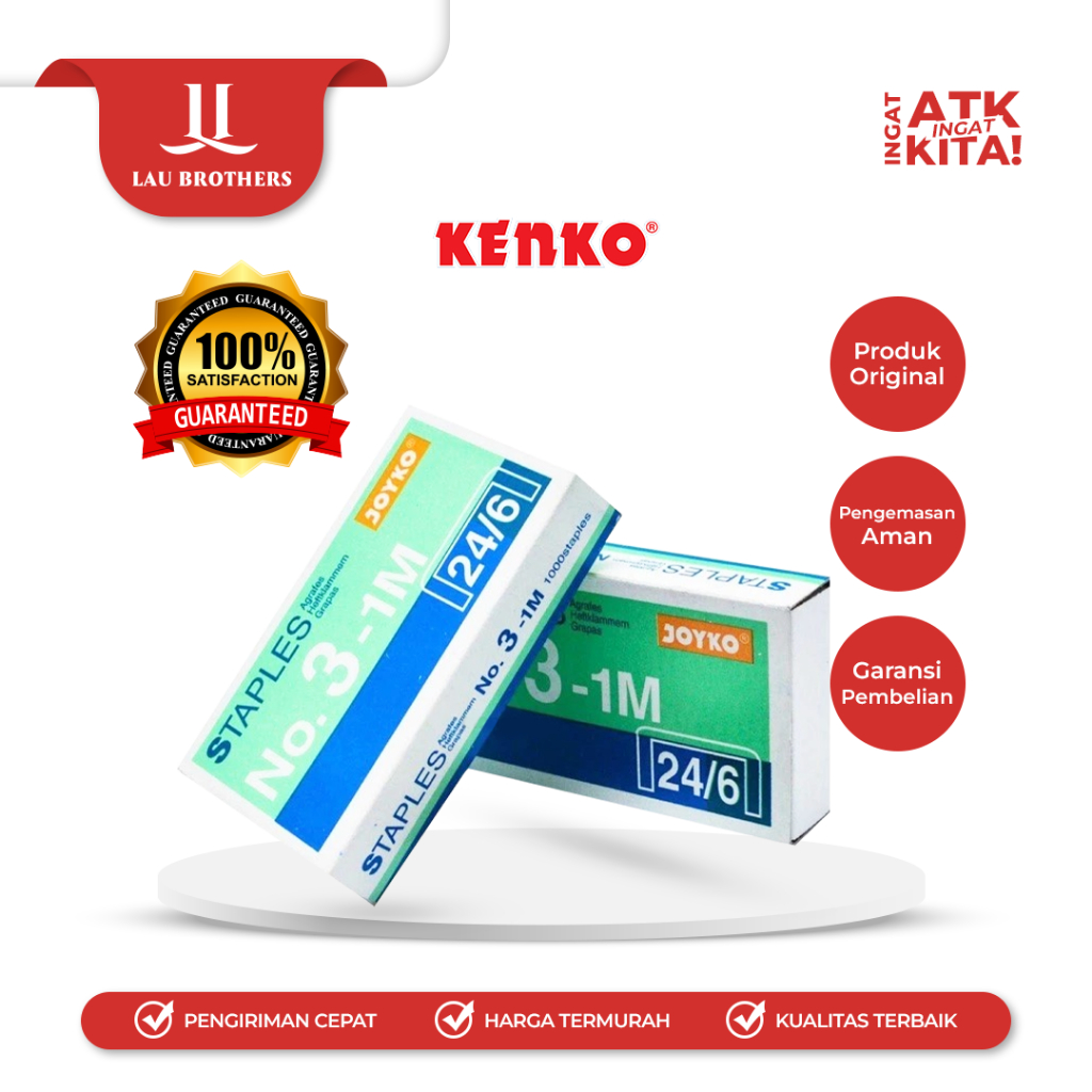 

KENKO ISI STAPLES NO.3 (1BOX)