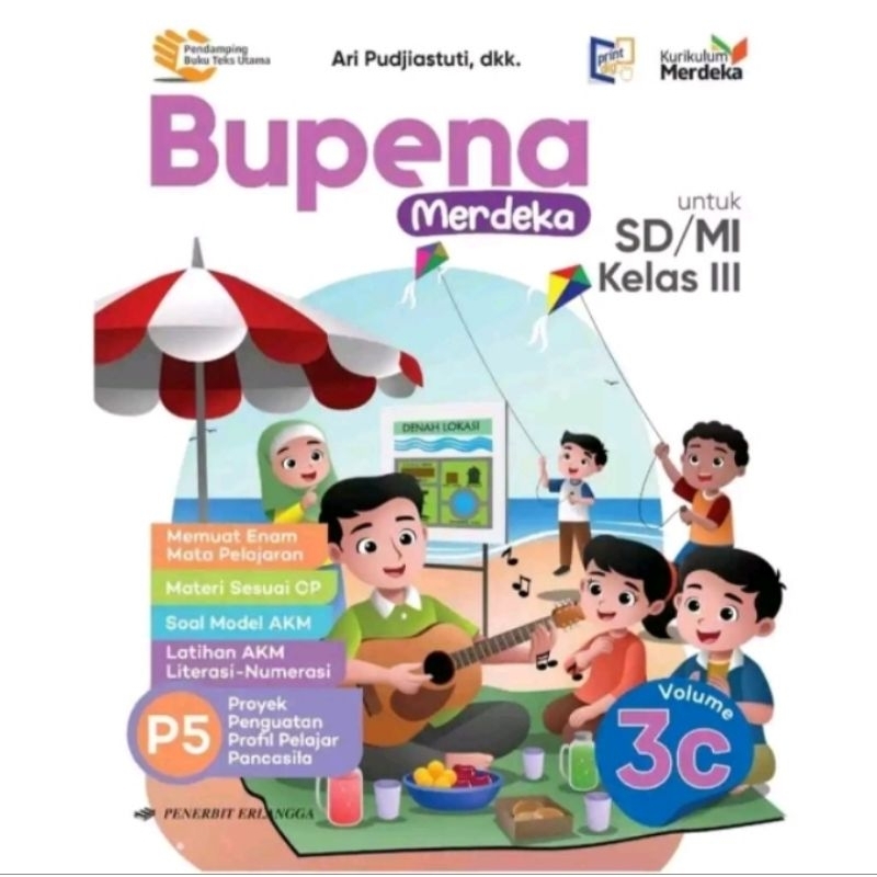 BUKU BUPENA KELAS 3C KURIKULUM MERDEKA