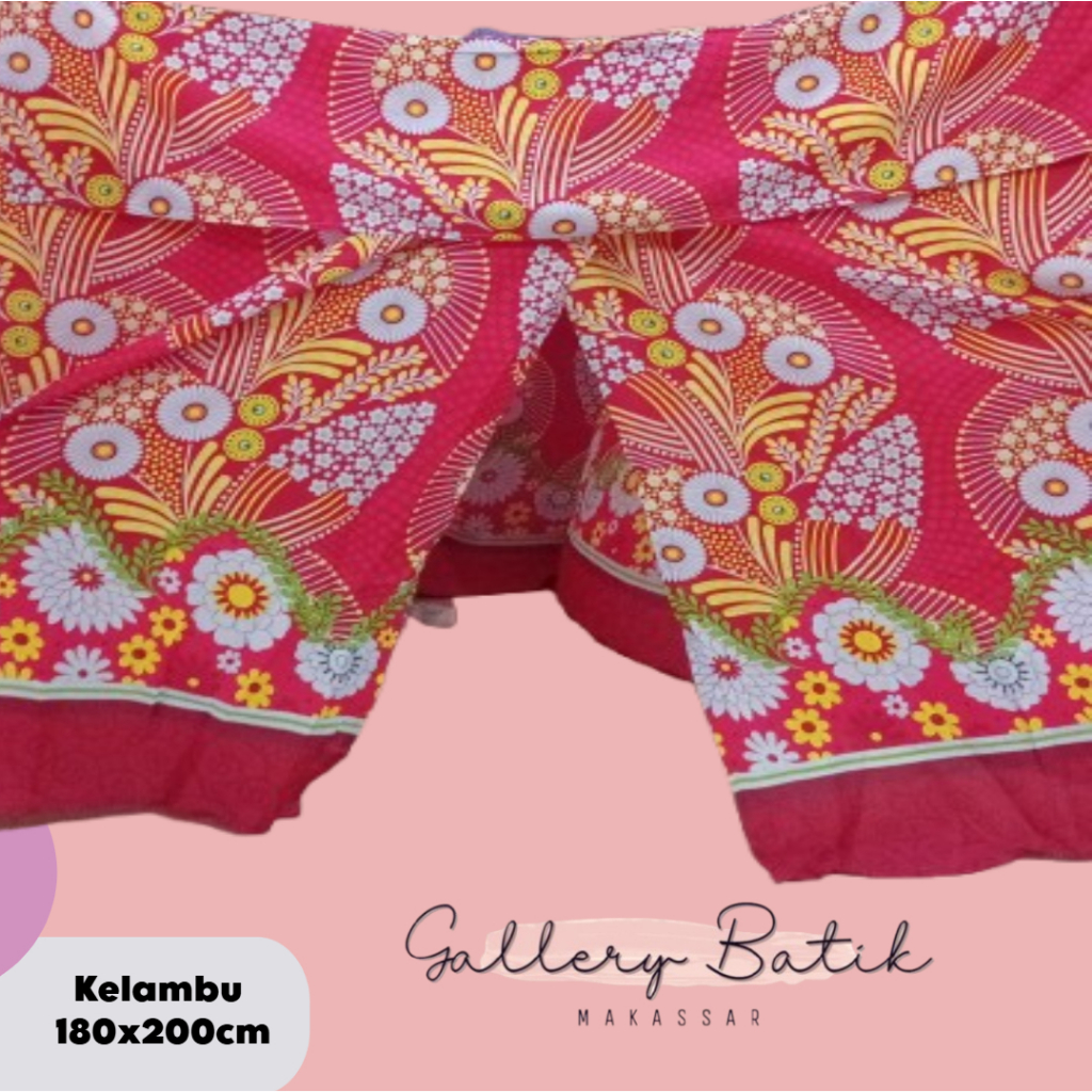 Kelambu Bintang India Makassar uk 180x200CM termurah [[Gallery Batik Makassar]]