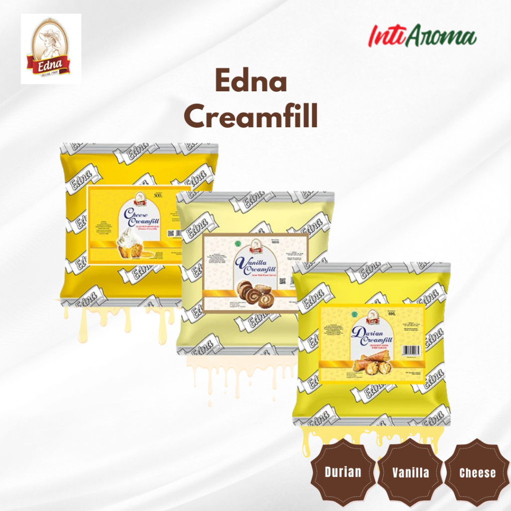 

Edna Creamfill (Durian / Vanilla / Cheese)