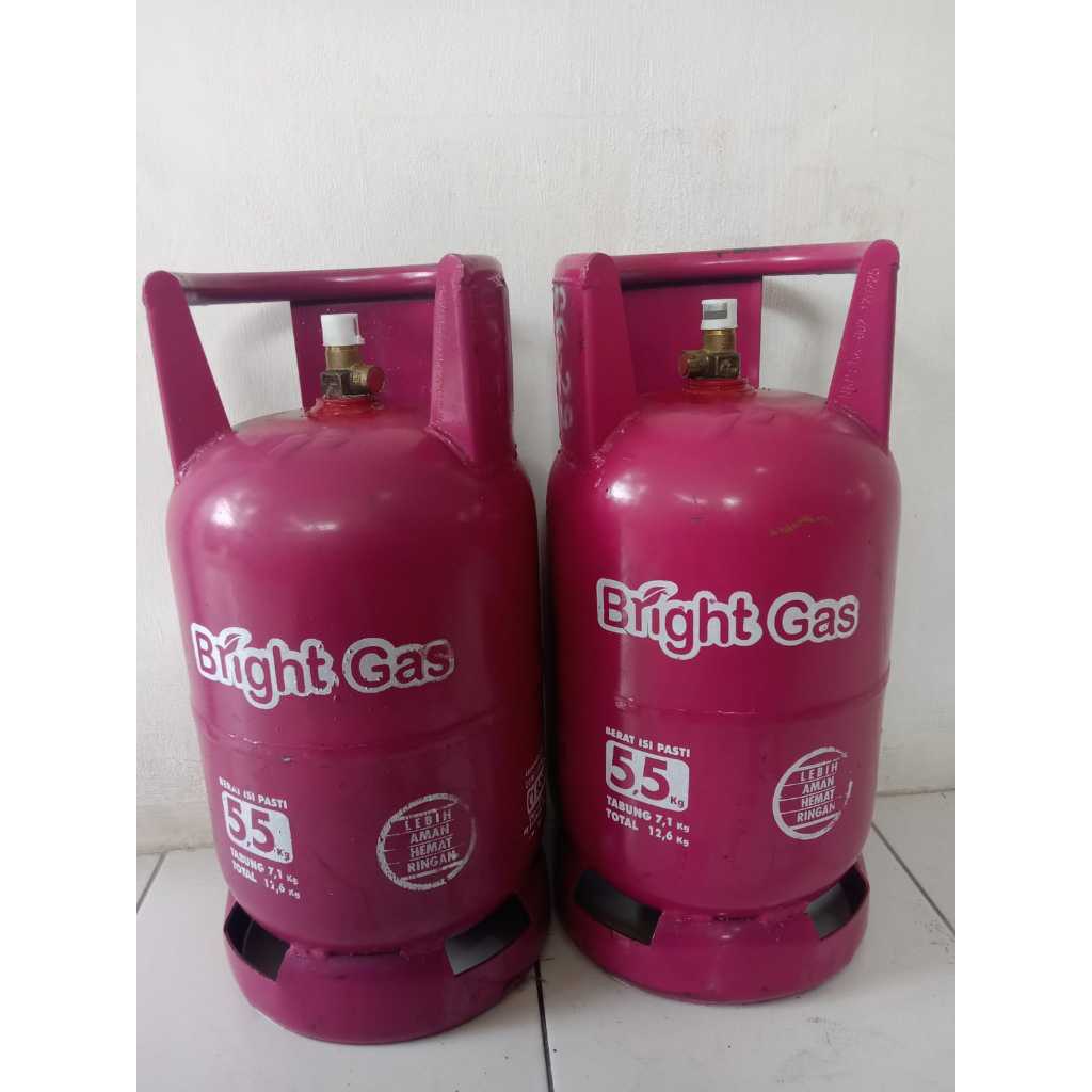 TABUNG GAS 5,5 BRIGHT GAS FULL ISI