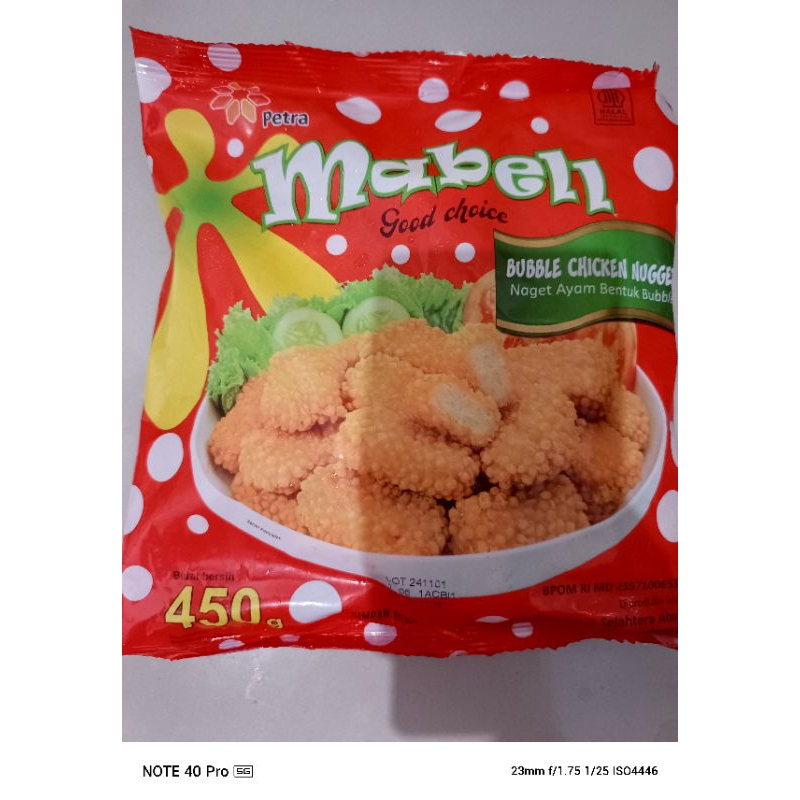 

nugget mabell 450 gr