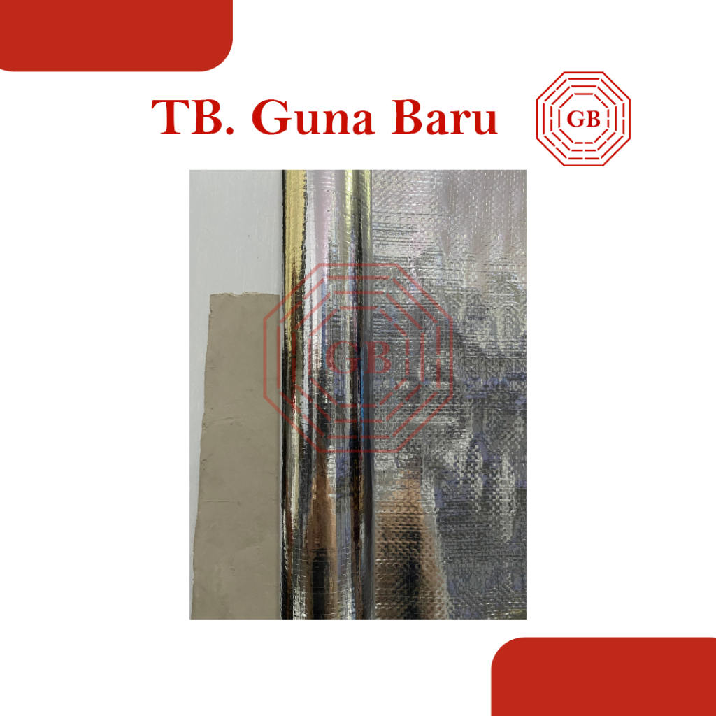 Alumunium Foil Double untuk rangka atap