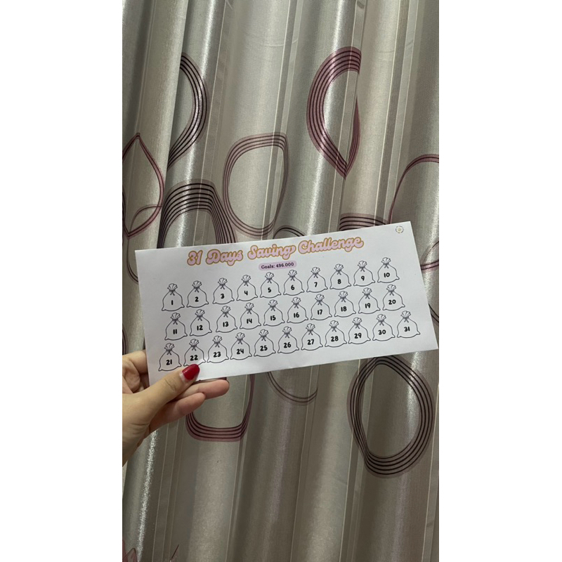 

Amplop Menabung 30 & 31 Hari + paket dengan Spidol
